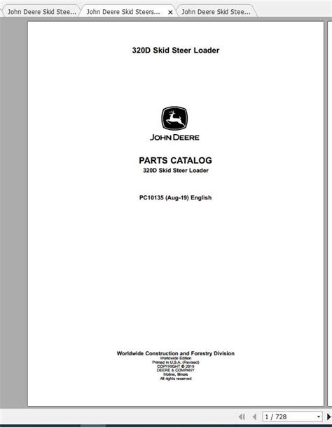 free john deere 320 skid steer service manual pdf|john deere 320 operators manual.